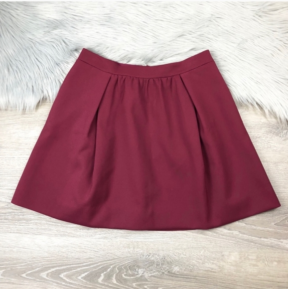 J. Crew Dresses & Skirts - J. Crew Box Pleat Mini Skirt Size 2